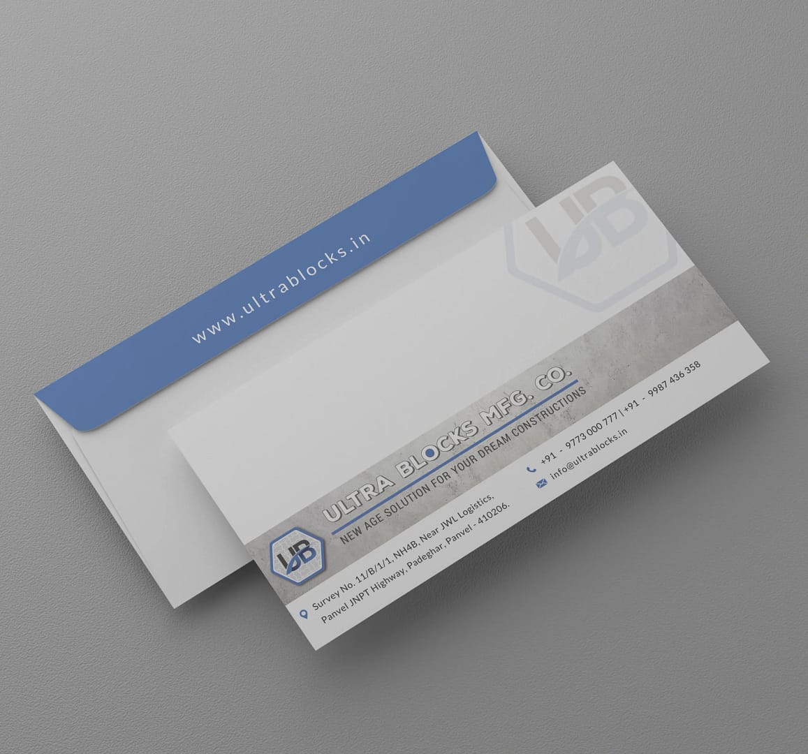 envelope design portfolio in vadodara