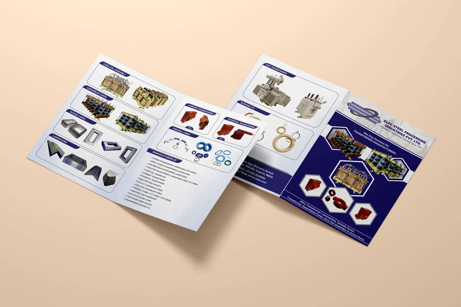 brochure design portfolio in vadodara