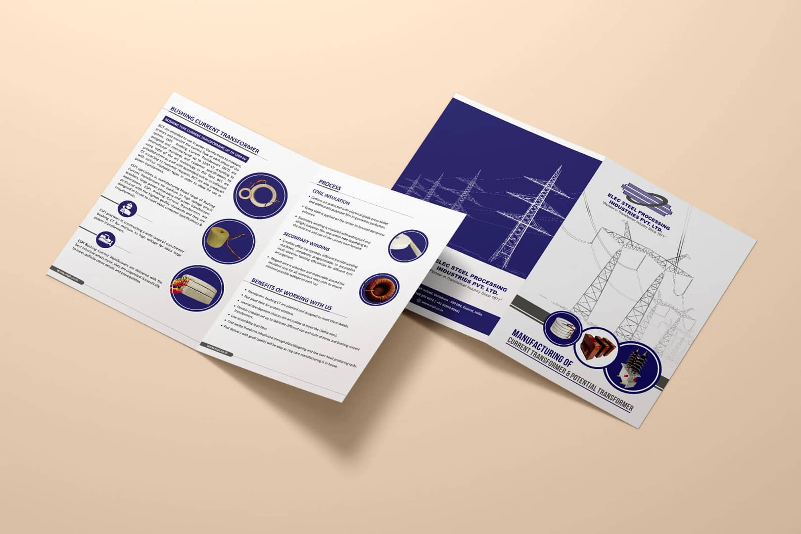 brochure design portfolio in vadodara