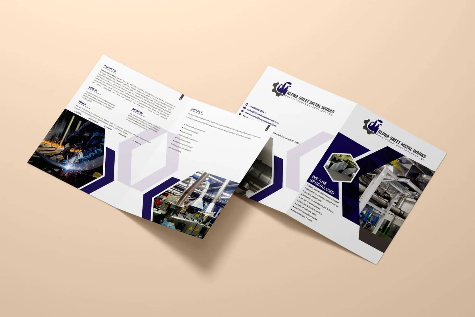 brochure design portfolio in vadodara